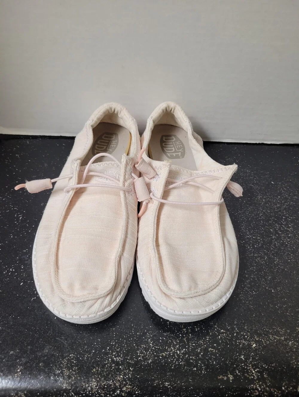 Hey Dude Wendy Star Pink Slip-On Loafers